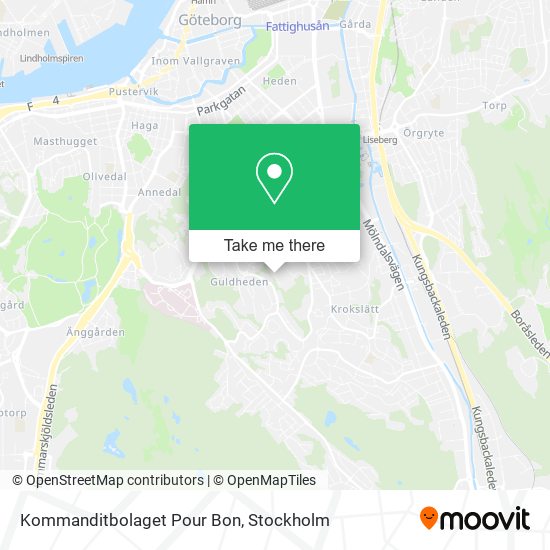 Kommanditbolaget Pour Bon map