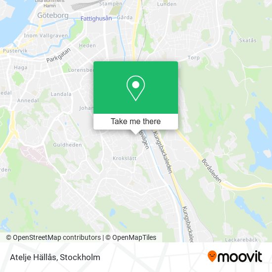 Atelje Hällås map