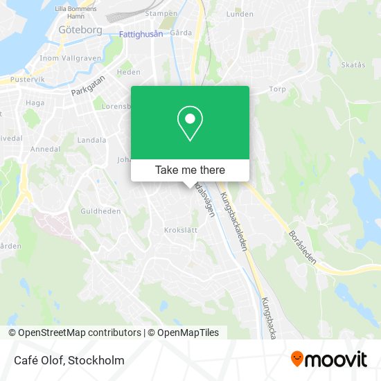 Café Olof map