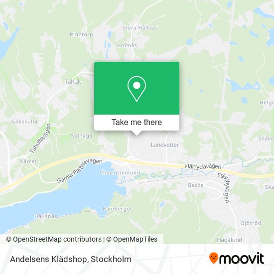 Andelsens Klädshop map