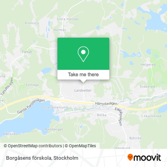 Borgåsens förskola map