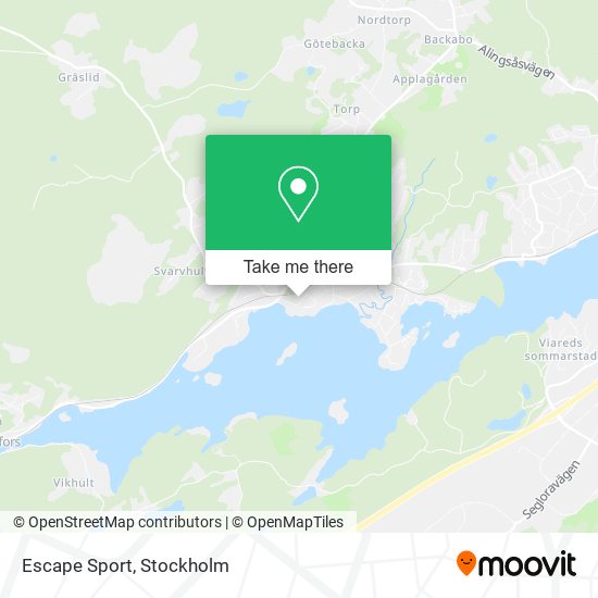 Escape Sport map