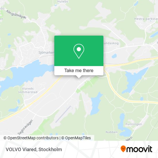 VOLVO Viared map