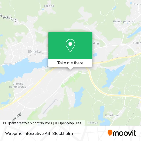 Wappme Interactive AB map