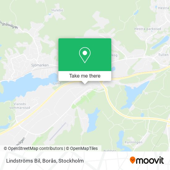 Lindströms Bil, Borås map