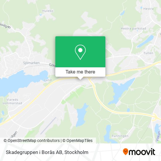 Skadegruppen i Borås AB map