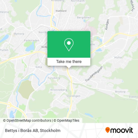 Bettys i Borås AB map