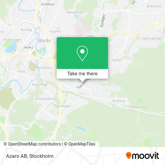 Azaro AB map