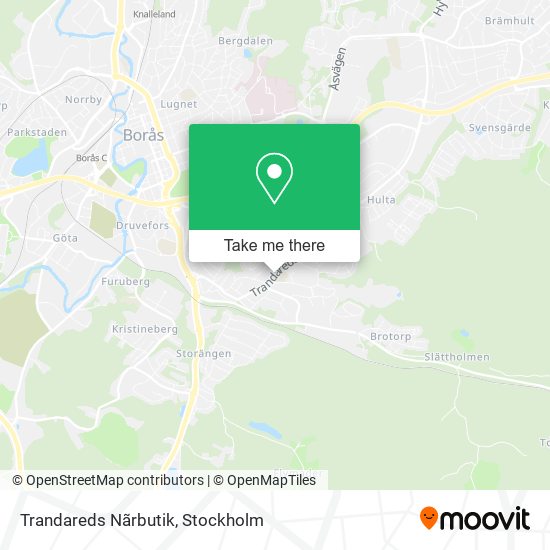 Trandareds Nãrbutik map