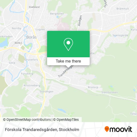 Förskola Trandaredsgården map