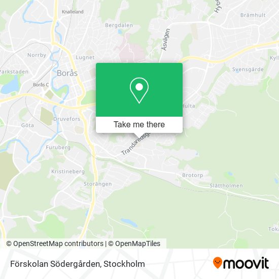 Förskolan Södergården map