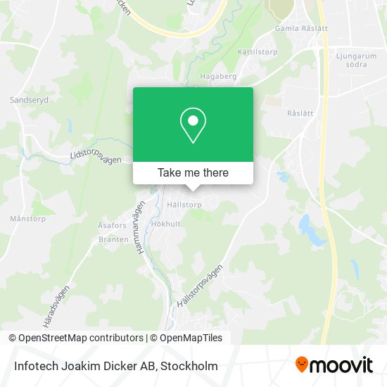 Infotech Joakim Dicker AB map