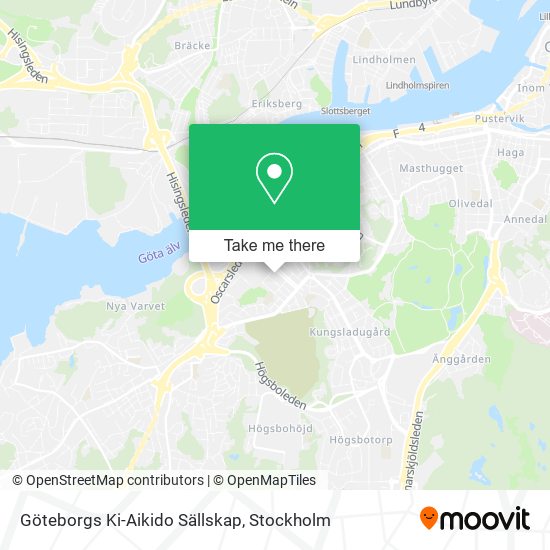 Göteborgs Ki-Aikido Sällskap map