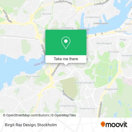 Birgit Ray Design map