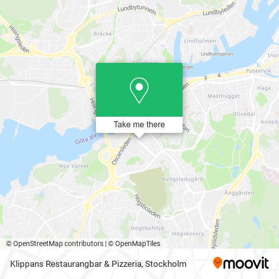 Klippans Restaurangbar & Pizzeria map