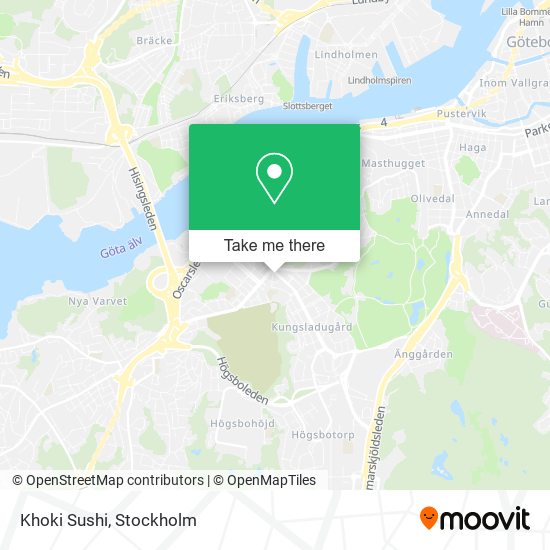 Khoki Sushi map