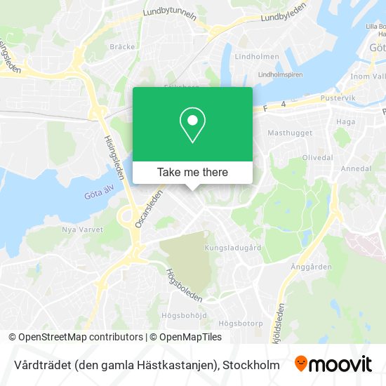 Vårdträdet (den gamla Hästkastanjen) map