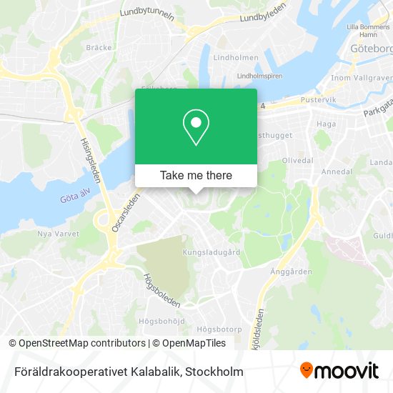 Föräldrakooperativet Kalabalik map