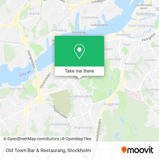 Old Town Bar & Restaurang map