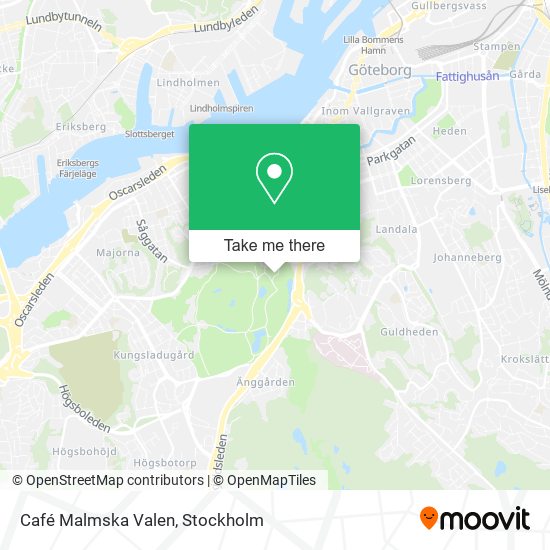 Café Malmska Valen map