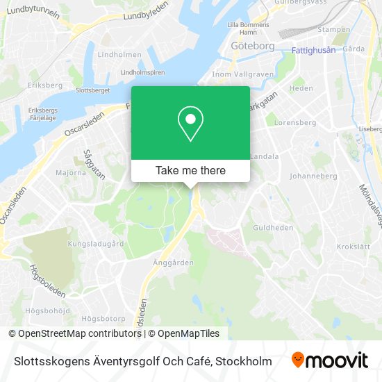 Slottsskogens Äventyrsgolf Och Café map