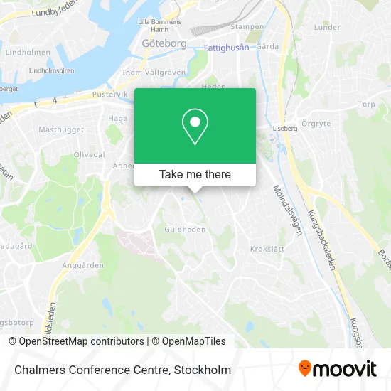 Chalmers Conference Centre map