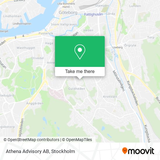 Athena Advisory AB map
