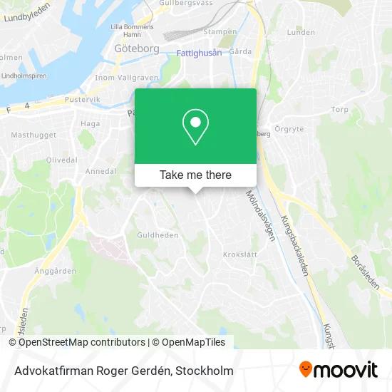Advokatfirman Roger Gerdén map