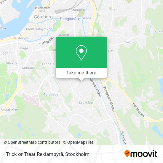 Trick or Treat Reklambyrå map