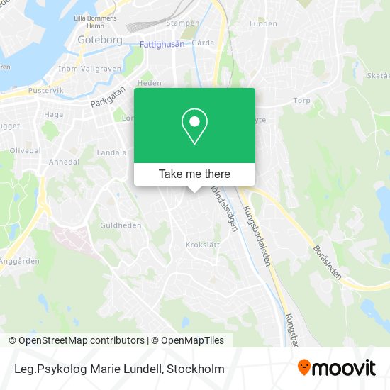 Leg.Psykolog Marie Lundell map