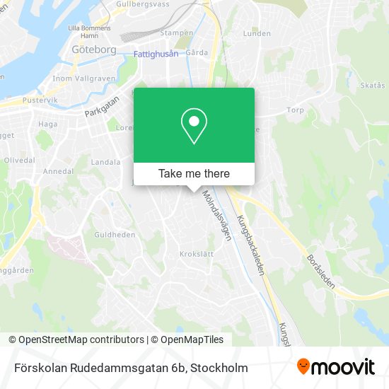 Förskolan Rudedammsgatan 6b map