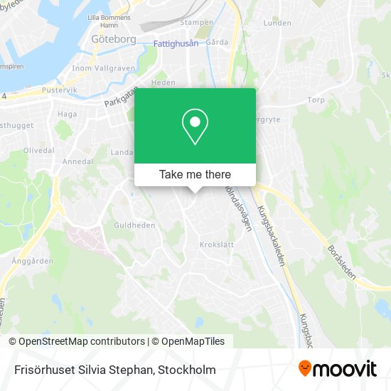 Frisörhuset Silvia Stephan map