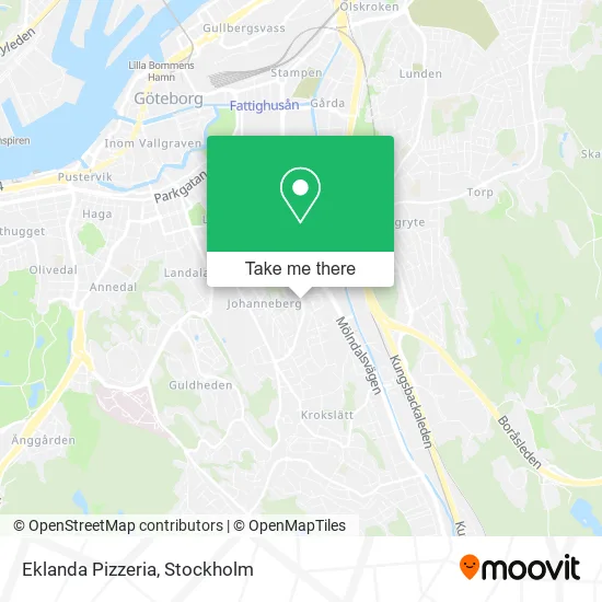 Eklanda Pizzeria map