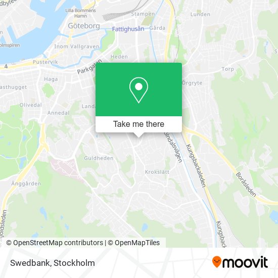 Swedbank map