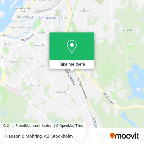 Hanson & Möhring, AB map
