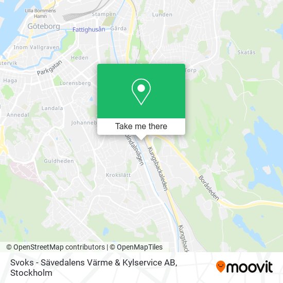 Svoks - Sävedalens Värme & Kylservice AB map