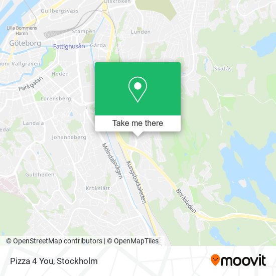 Pizza 4 You map
