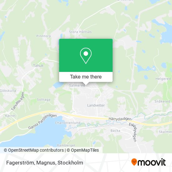 Fagerström, Magnus map