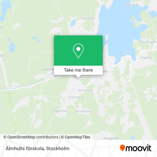 Älmhults förskola map