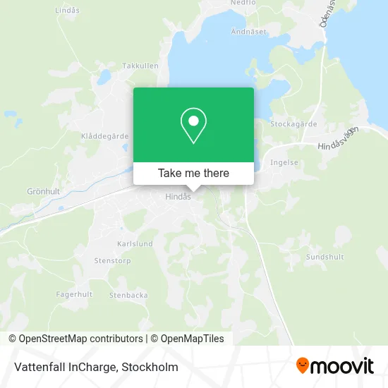 Vattenfall InCharge map