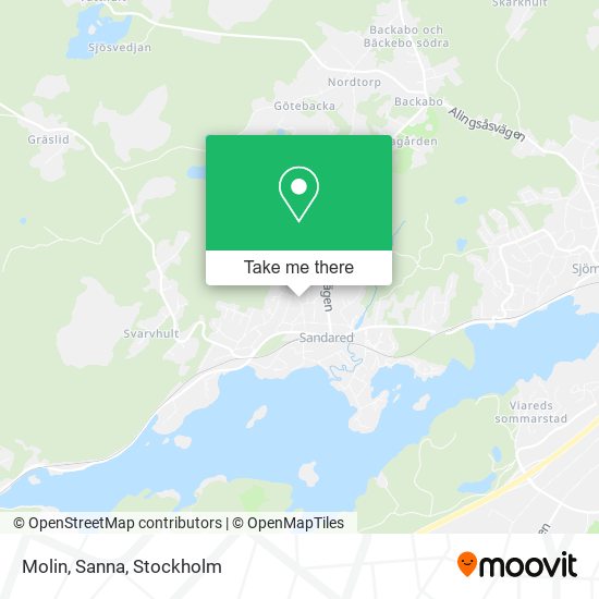 Molin, Sanna map