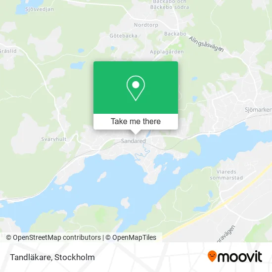 Tandläkare map