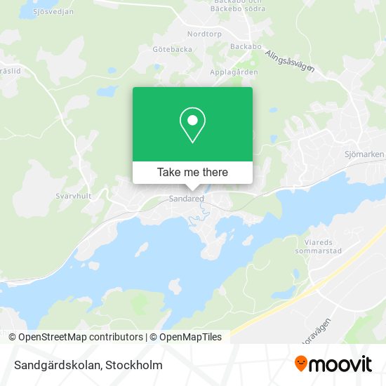 Sandgärdskolan map