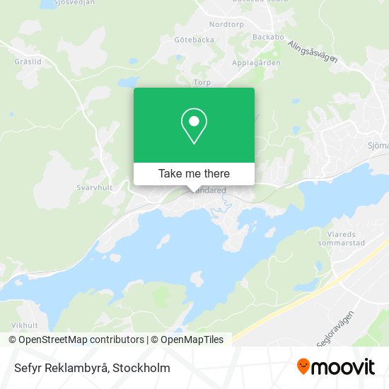 Sefyr Reklambyrå map