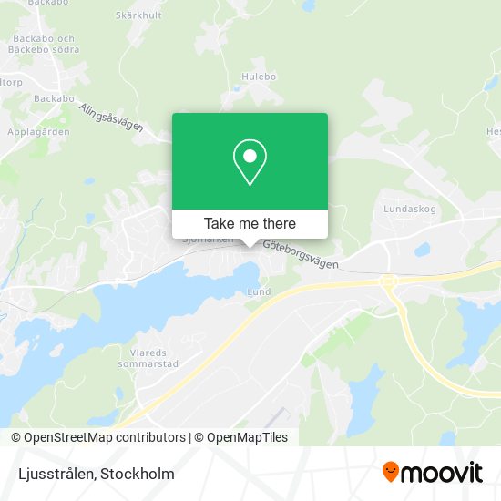 Ljusstrålen map