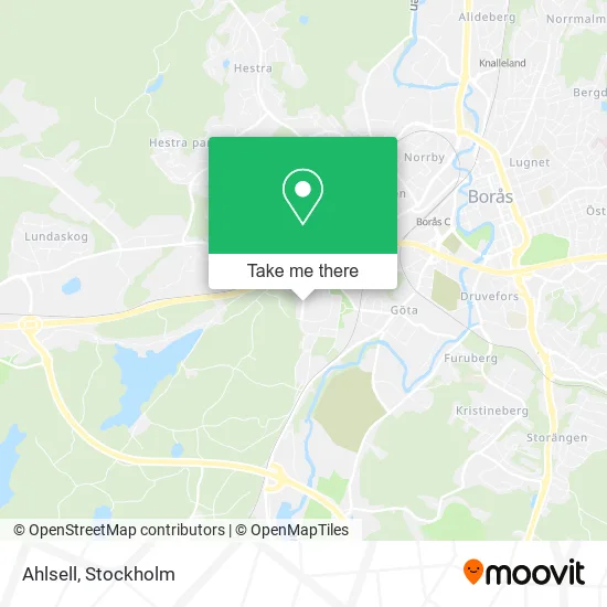 Ahlsell map