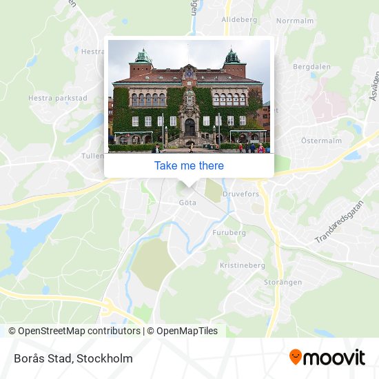 Borås Stad map