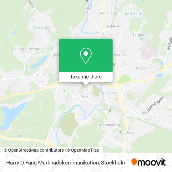 Harry O Fang Marknadskommunikation map