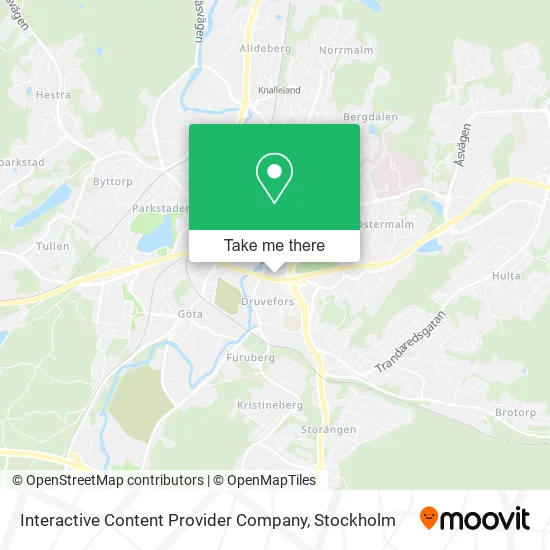 Interactive Content Provider Company map