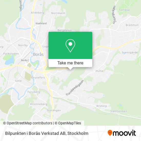 Bilpunkten i Borås Verkstad AB map